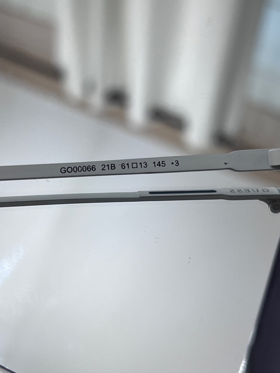 GUESS White Frame Sunglasses with Gray Gradient Lenses